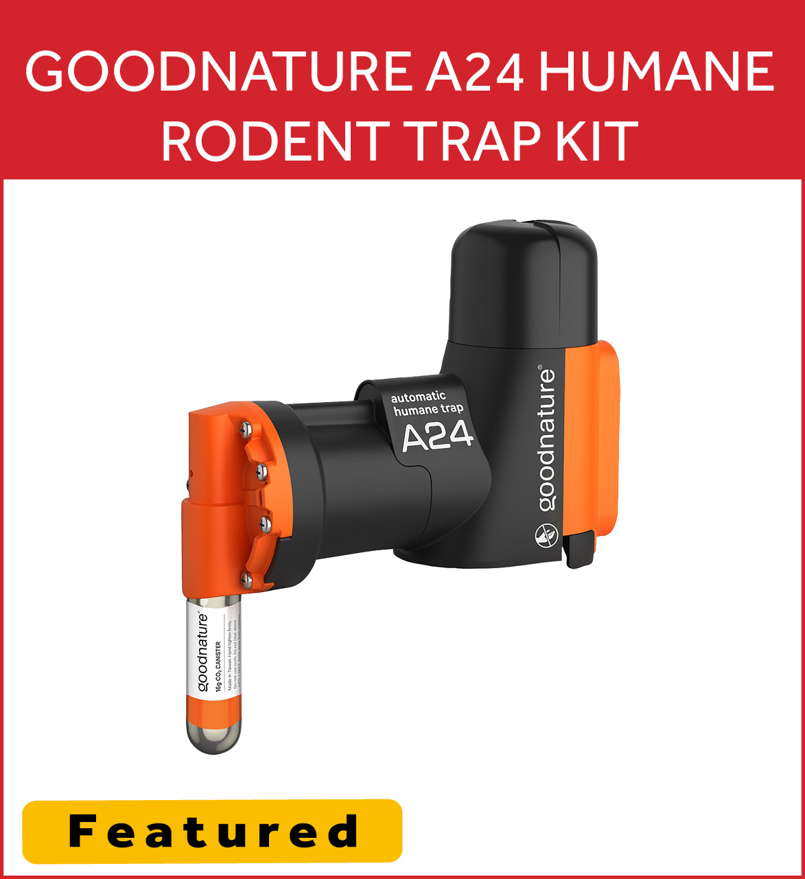 Goodnature A24 Humane Rodent Trap Kit